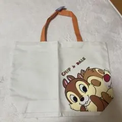 上海ディズニー チップとデール トートバッグ - メルカリ