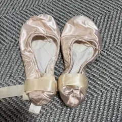 チャコット　サテンバレエシューズ（リボン付）ロイヤルピンク 20,5