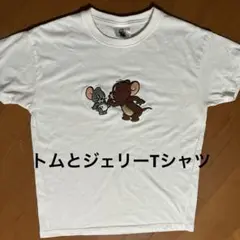トムとジェリー Tシャツ M ホワイト