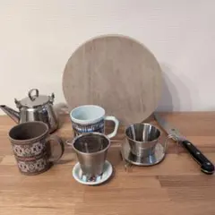 S*A様 コーヒー器具セット&まな板ナイフセットのサムネイル