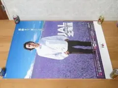 希少 非売品 ビンテージ 日本航空 JAL北海道 竹野内豊 大型ポスター 希少 非売品 ビンテージ 日本航空 JAL北海道 竹野内豊 大型