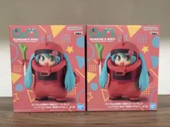 ガンダム45周年×初音ミク フィギュア シャアザクぐるみ [初音ミクVer.]