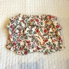 Kid's Zoo フラワープリント ボトムス 80