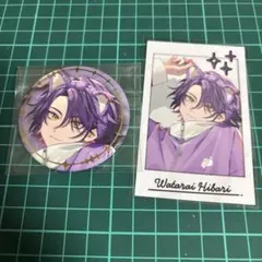 にじさんじ 渡会雲雀 Pajama party 缶バッジ