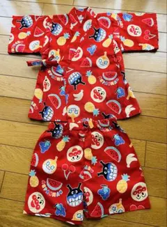 新品未使用　アンパンマン　甚平 80