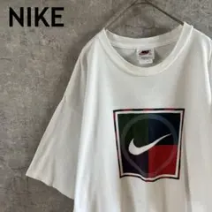 USA製 NIKE 90s tシャツ スウォッシュロゴ　半袖　メンズLサイズ　白