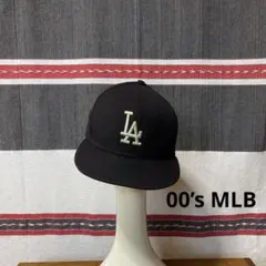 00s NEW ERA MLB Los Angel Dodgers ブラック希少