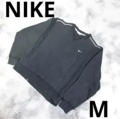 NIKE スウェット トレーナー ブラック 刺繍ロゴM ナイキのサムネイル
