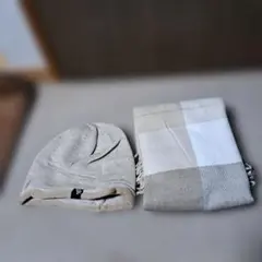ニット帽とマフラーセット 未使用品
