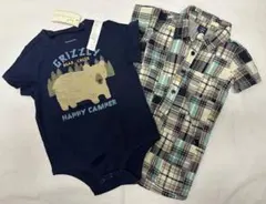 ロンパース2点セット　babygap　6m　24m　1808