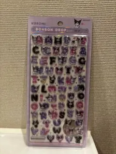 KUROMI BONBON DROP ボンボンドロップシール　moji