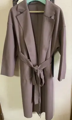 パープルロングコート