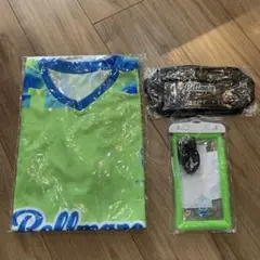 Bellmare 応援グッズセット　ユニホーム、ポーチ、防水スマホケース