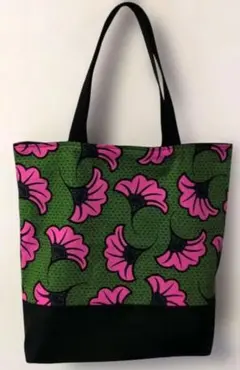 トートバック（ハンドメイド）アフリカン調柄のサムネイル