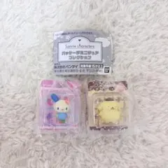 サンリオキャラクターズパッケージミニチュアコレクション ウサハナ ポムポムプリン
