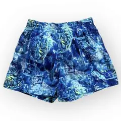 ヴィンテージ OCEAN PACIFIC OP 水着 スイム ショーツ 総柄