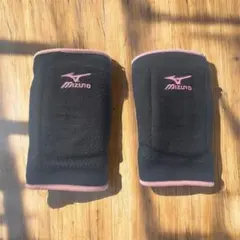 MIZUNO ミズノ バレーボール 膝サポーター ニーパッド ブラック×ピンク