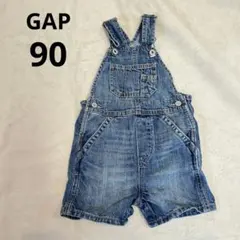 baby GAP 90 18-24m デニム　オーバーオール　ロンパース