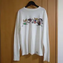 クレイジーシャツ 長袖Tシャツ USA製 crazy shirt バックプリントのサムネイル