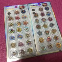 おはじきシール　キラコロ　日焼けキティ　サンリオ