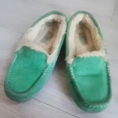 UGG モカシン スリッポン グリーン
