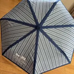 COACH ストライプ柄 折りたたみ傘　非売品です