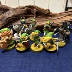 ゼルダの伝説 リンク アミーボ８体￼セット ゼルダの伝説 ティアキン ブレワイ