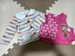 ミッキー上着&ベスト　90サイズ*