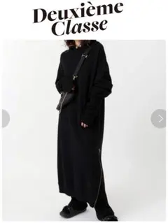 Deuxieme Classe Sweat Dress ブラック