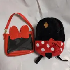 Disney ミニーマウス バッグとリュック セット