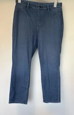 ウルトラストレッチデニムクロップドレギンスパンツ