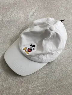 Disney ミッキーマウス キャップ ホワイト