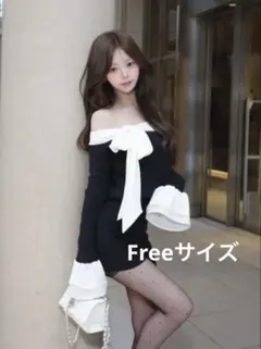 darich シフォンドッキングコンパクトニットコンビネゾン Free