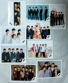 嵐 公式写真【22】集合9枚 5×20 櫻井翔大野智相葉雅紀二宮和也松本潤