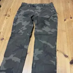 迷彩 コットン ワークパンツ