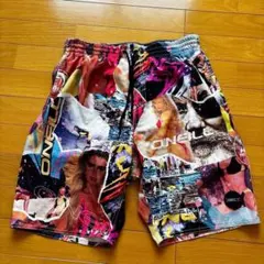 【ライトヴィンテージ】オニール ONEIL 総柄ショーツ 水陸両用　L程度のサムネイル