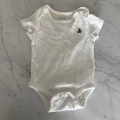 babyGap ホワイトロンパース 0-3ヶ月