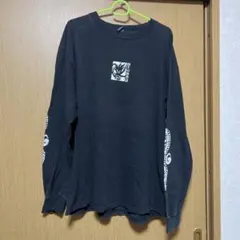 90s stussy ロンT 袖ロゴ　ドラゴン
