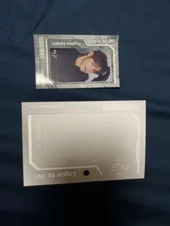INI 木村柾哉 ららぽーと 豊洲 ステッカー