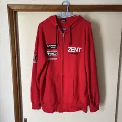 ZENT CERUMOパーカー レッド　XL
