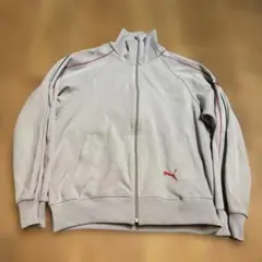 Puma グレー ジップアップジャージ