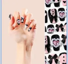 【Sun&Beam Nails】手作りネイルチップ 付け爪 サイズ：XS 10枚