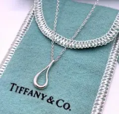 TIFFANY & Co. ティアドロップ ネックレス - メルカリ