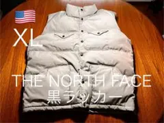 貴重！80's 黒ラッカー！THE NORTH FACE ダウンベスト茶タグ