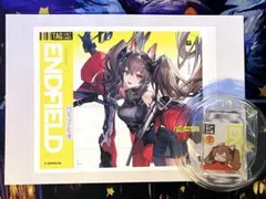アークナイツエンドフィールド ゾアン・ファンイ ラベル缶 アクキー