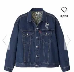 新品　XSサイズ　スヌーピー デニムジャケット　Gジャン