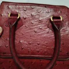 LUTÈCE by ELLESオーストリッチ ハンドバッグ