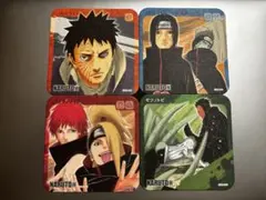 「NARUTO コースター」自来也、ビー、日向、再不斬、白、テンテンセット ナルト- アートコースター」自来也、ビー、日向、再不斬、白、テンテン