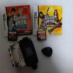 欧州DS】Guitar Hero ギターヒーロー ソフト２種＋コントローラー