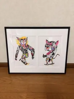 No.405話の扉絵ヒソカ アクリルボード - メルカリ